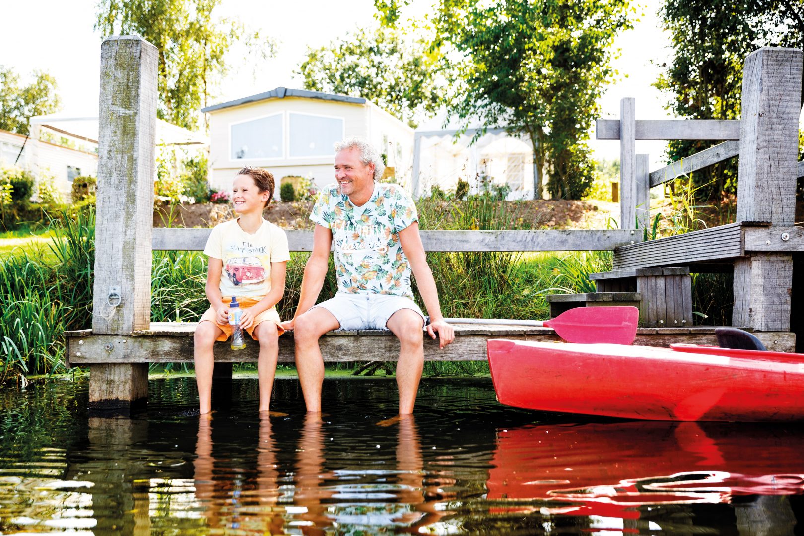 Voetjes in de Regge (water)
